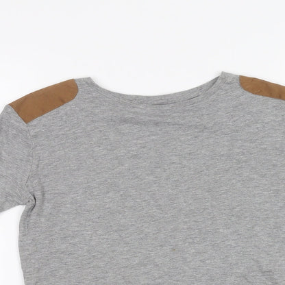 River Island Boys Grey   Basic T-Shirt Size 9-10 Years