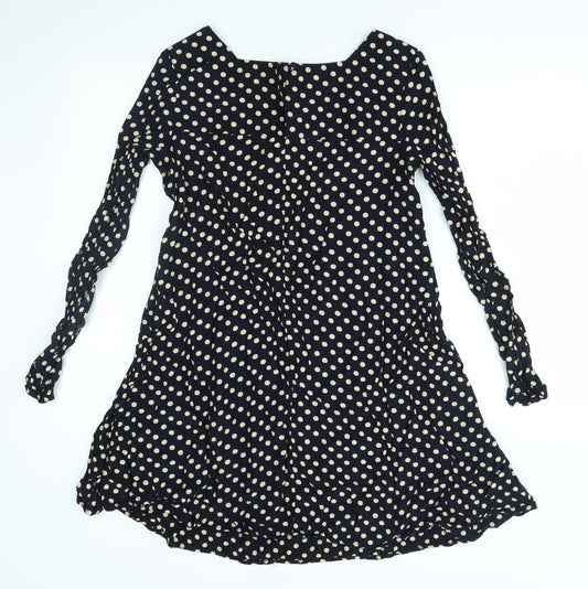 NEXT Womens Blue Polka Dot  A-Line  Size 12
