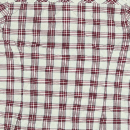 granite Womens Red Plaid  Basic Button-Up Size 12