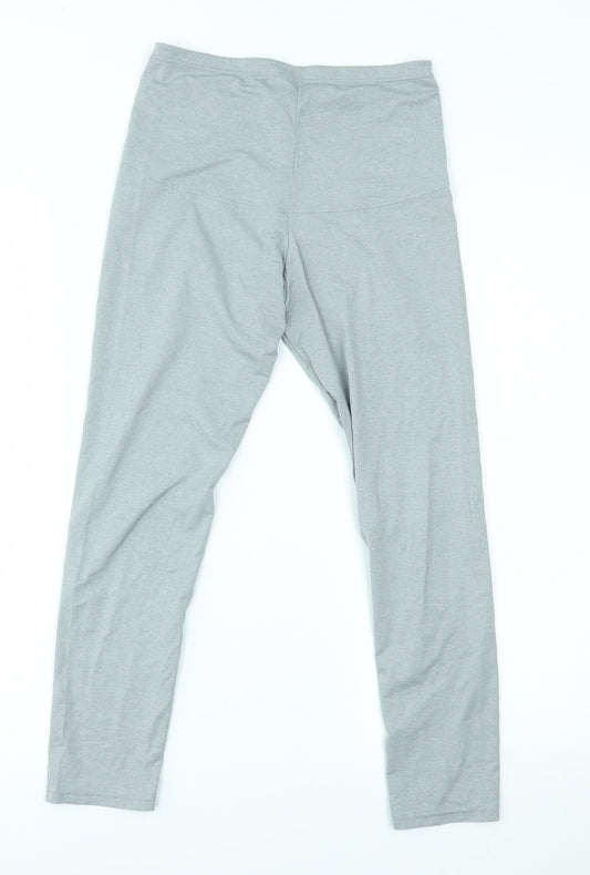 Flexees Womens Grey    Leggings  L21 in