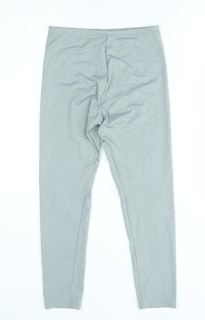 Flexees Womens Grey    Leggings  L21 in