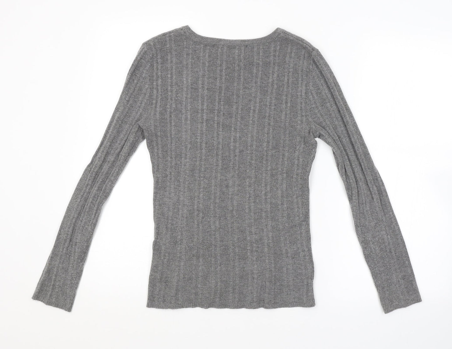 Primark Womens Grey   Pullover Jumper Size 10