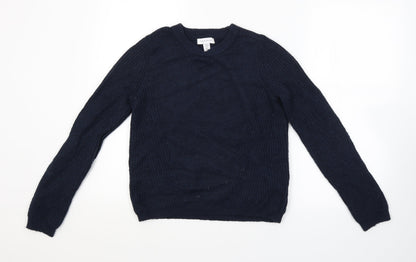 Topshop Womens Blue   Pullover Jumper Size 10