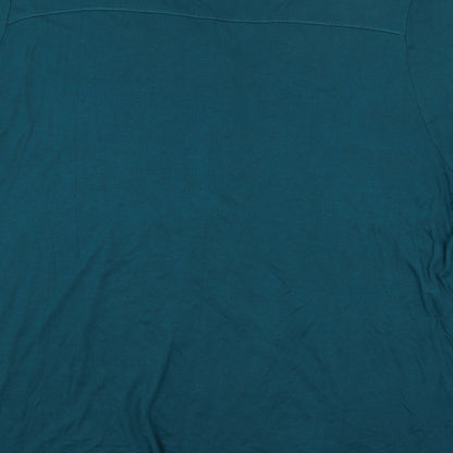 Womens UK Size  H&M Green Basic Blouse