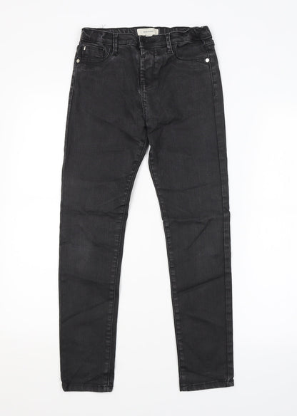 River Island Girls Grey   Straight Jeans Size 11 Years