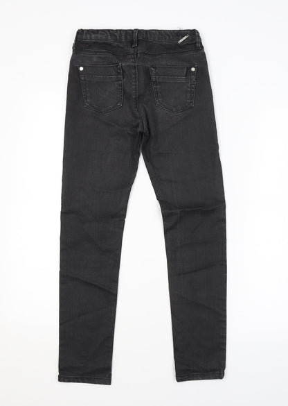 River Island Girls Grey   Straight Jeans Size 11 Years