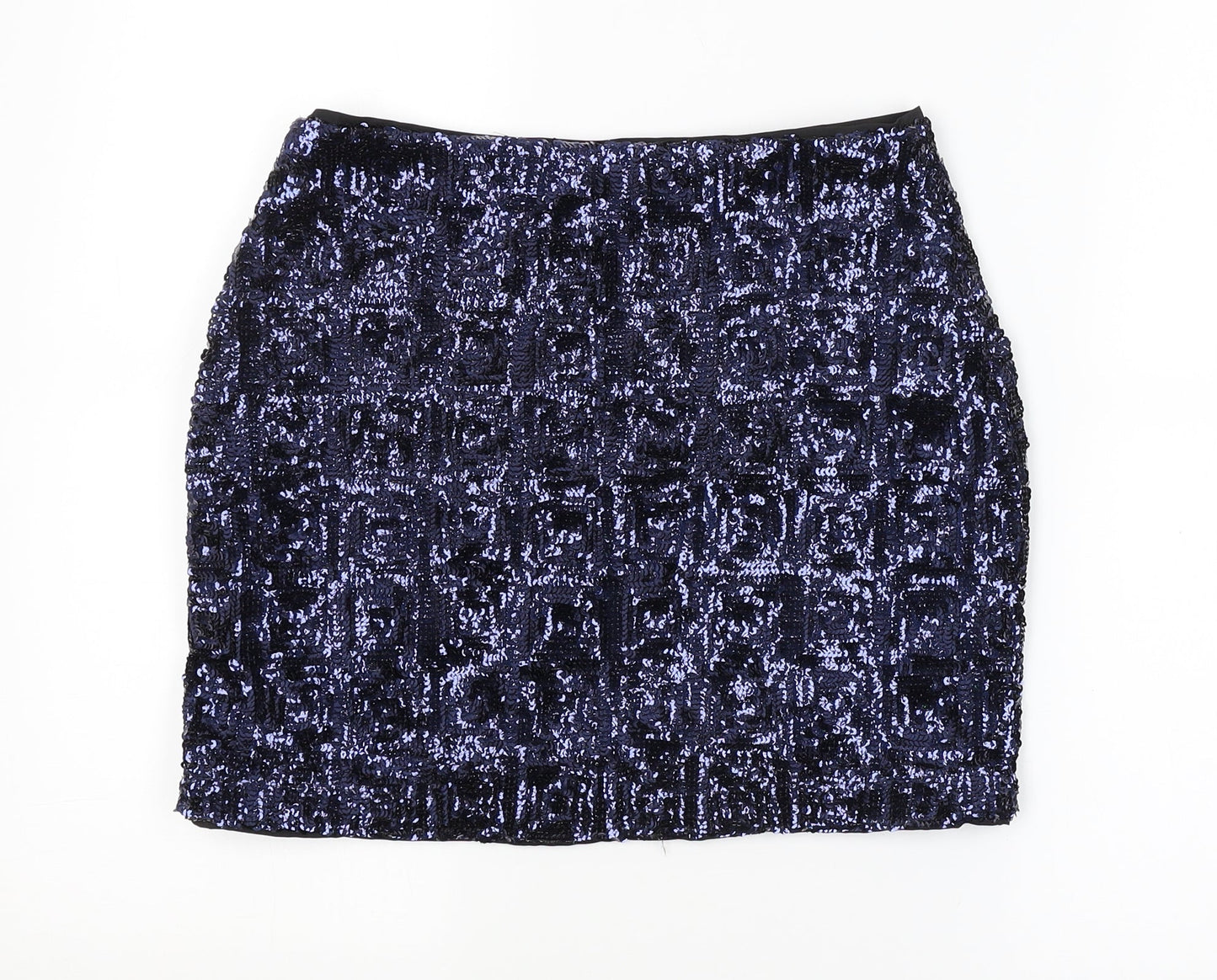 H&M Womens Blue   Straight & Pencil Skirt Size 8