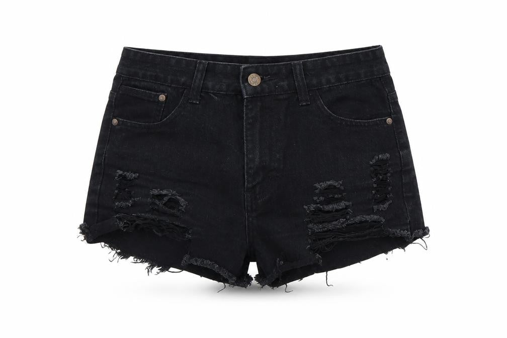 Womens UK Size M Preworn Regular Fit Cut-Off Shorts