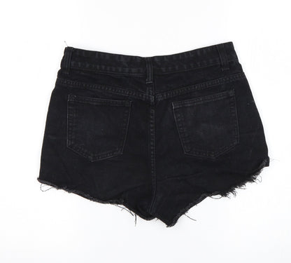 Womens UK Size M Preworn Regular Fit Cut-Off Shorts