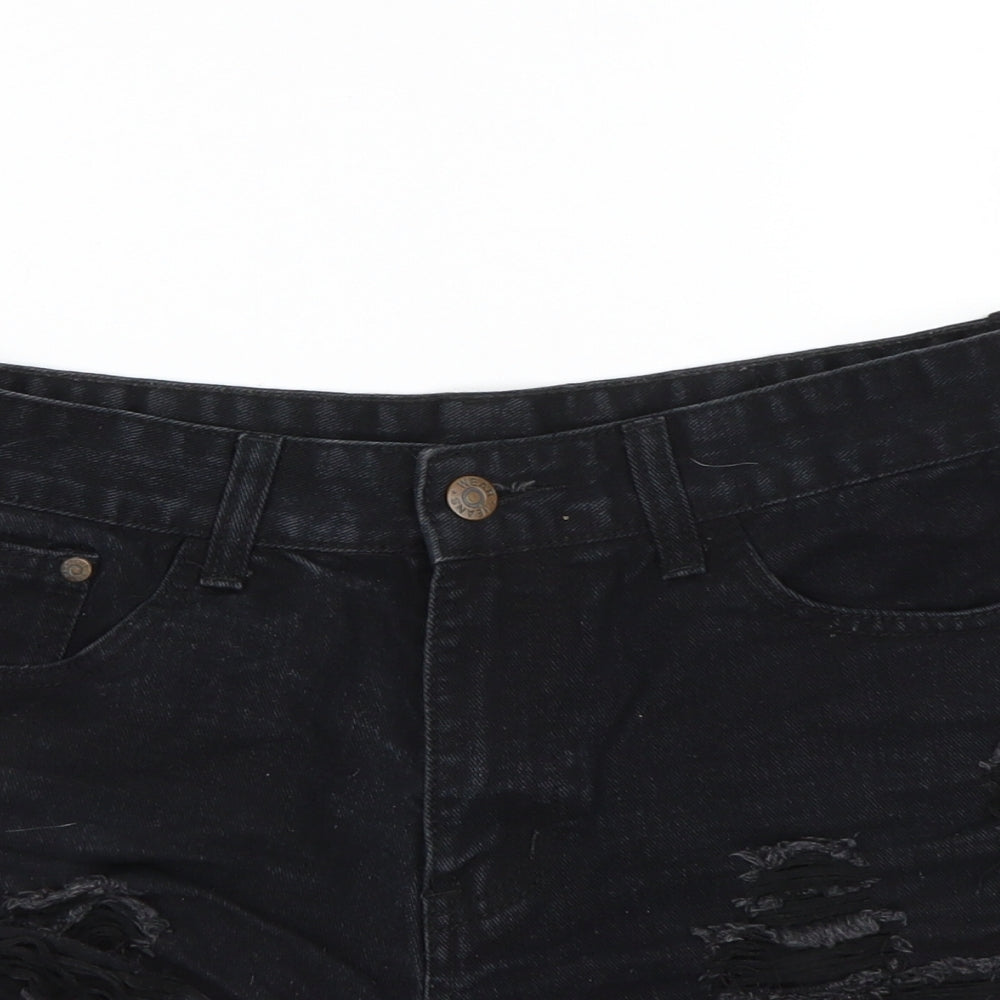Womens UK Size M Preworn Regular Fit Cut-Off Shorts