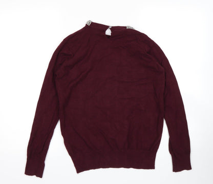 Primark Womens Purple   Pullover Jumper Size M