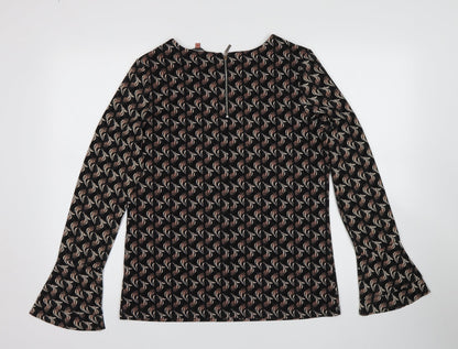 Womens UK Size 8 NEXT Multicoloured Basic Blouse