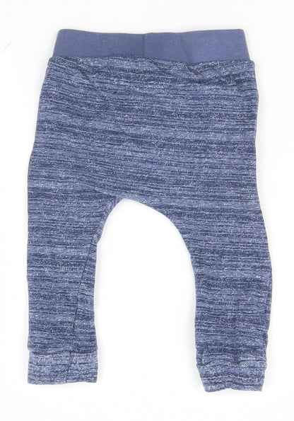 Mini Club Baby Blue Striped  Sweatpants Trousers Size 9-12 Months