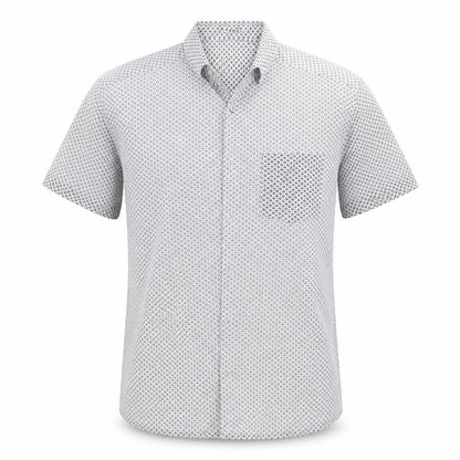 Mens UK Size M Burton White  Button-Up Short Sleeve Casual Shirt