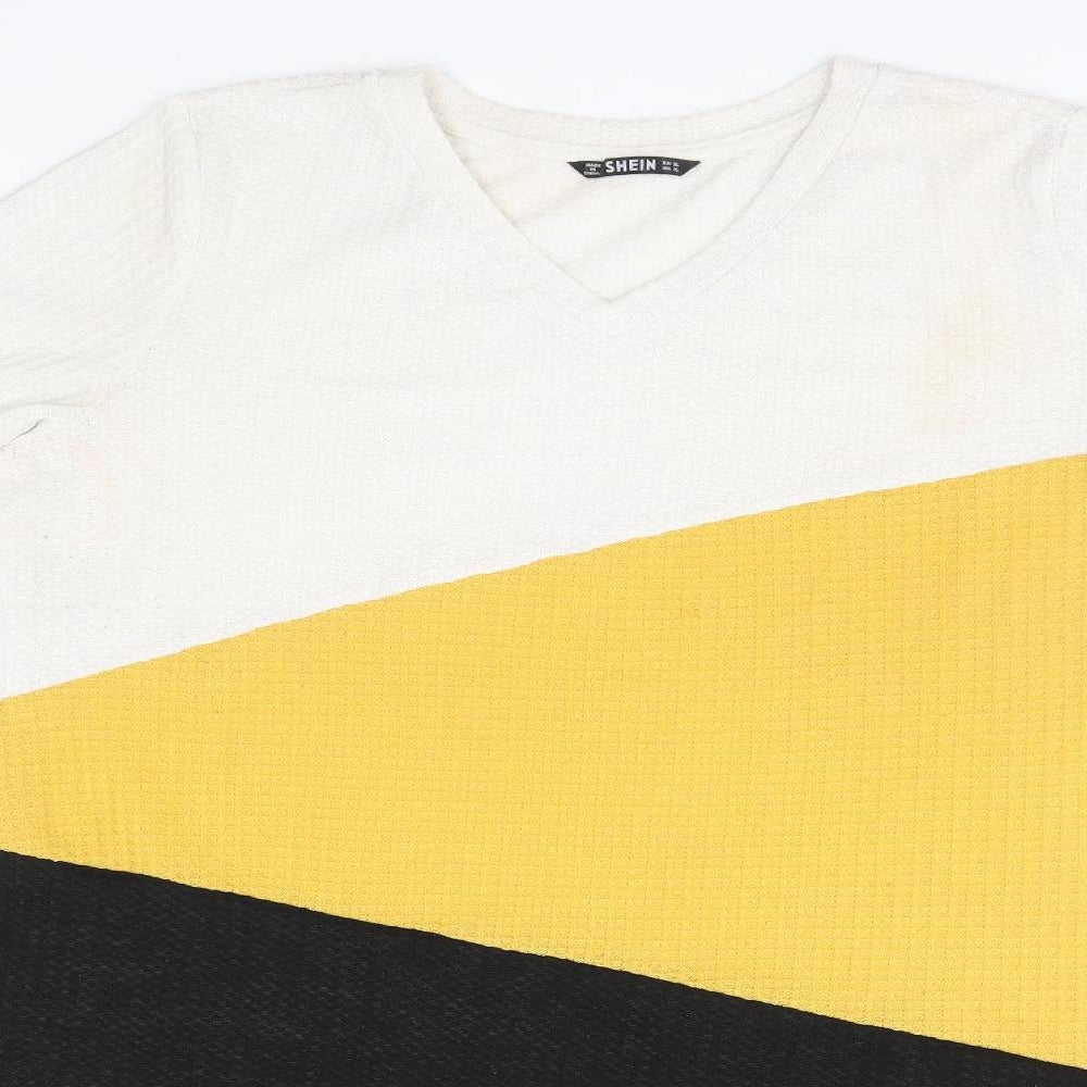 SheIn Womens Multicoloured   Pullover Jumper Size XL