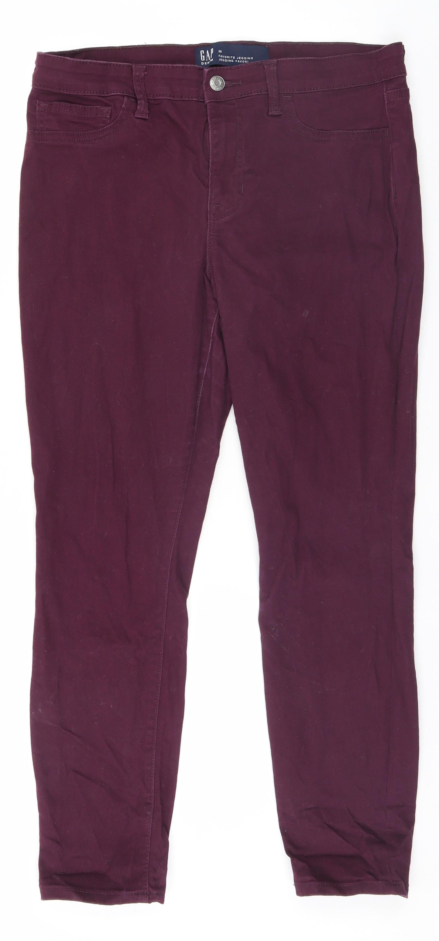 Womens UK Size 32 in Gap Regular Fit  Blue Trousers