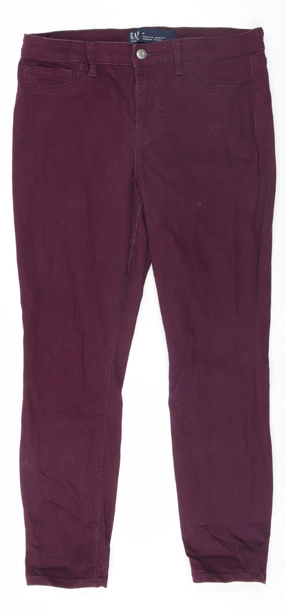 Womens UK Size 32 in Gap Regular Fit  Blue Trousers