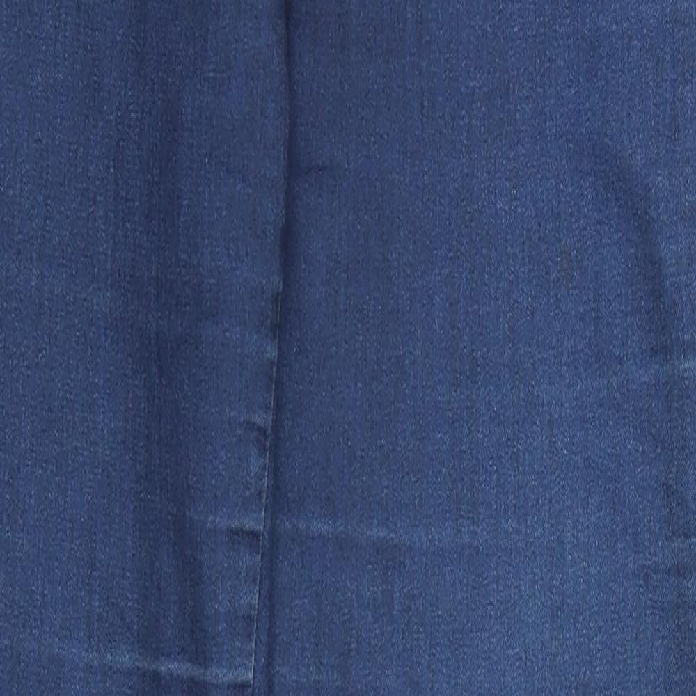 Denim & Co. Womens Blue   Jegging Jeans Size 12 L30 in