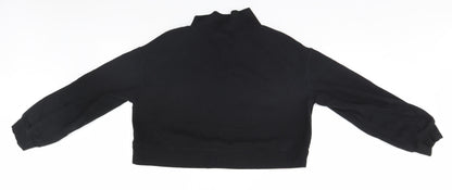 Womens UK Size S Divided Black Pullover Jumper
