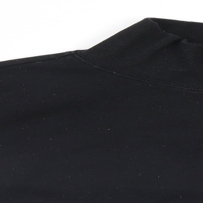 Womens UK Size S Divided Black Pullover Jumper