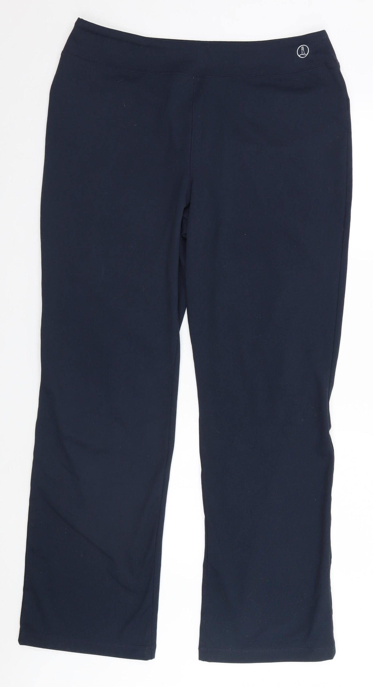 Lands' End Mens Blue   Trousers  Size XL L32 in