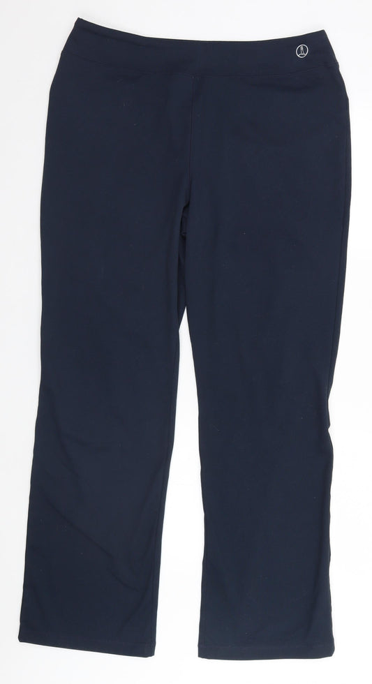 Lands' End Mens Blue   Trousers  Size XL L32 in