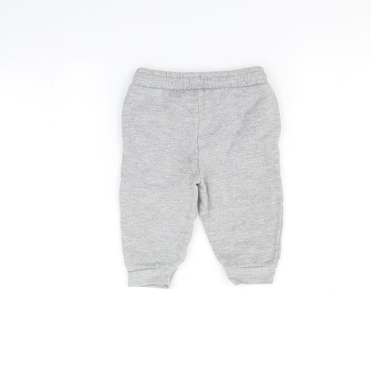 River Island Baby Grey   Jogger Trousers Size 9 Months