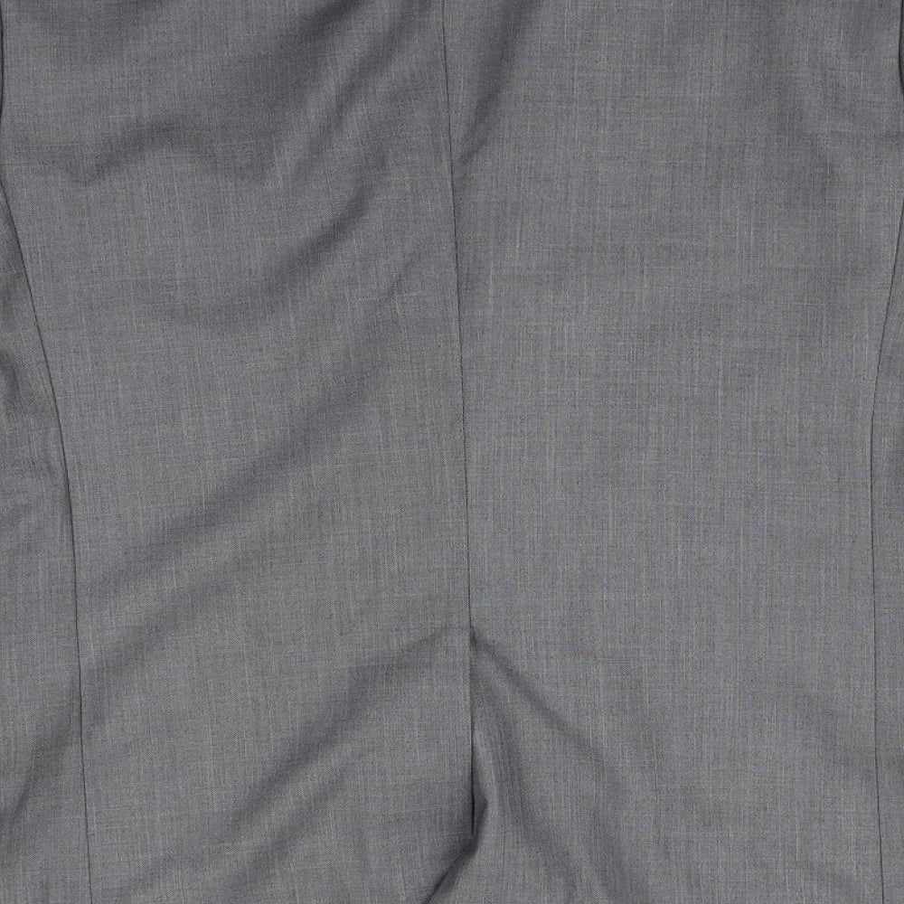 Mens UK Size 40 Cedar Wood State Regular Grey Suit