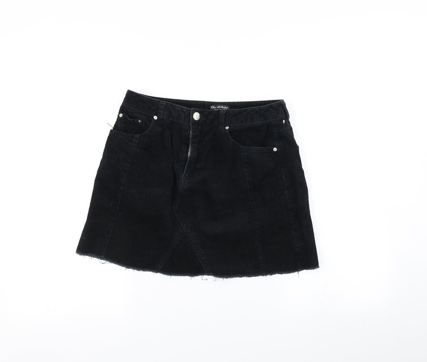 Miss Selfridge Womens Black   A-Line Skirt Size 10