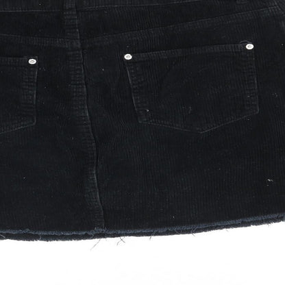 Miss Selfridge Womens Black   A-Line Skirt Size 10