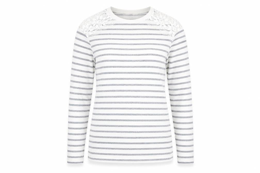Womens UK Size 14 NEXT Grey Pullover Jumper