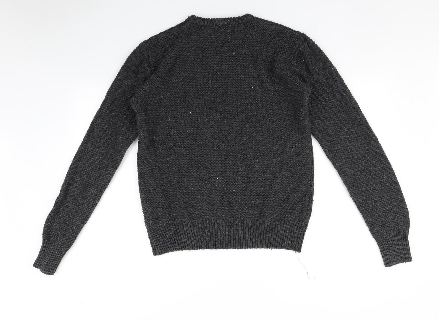 Cedar Wood State Mens Grey   Pullover Jumper Size S