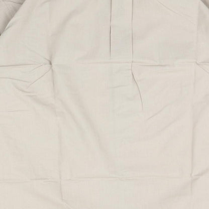 Tom Hagan Mens Beige    Button-Up Size 17