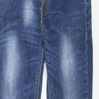 Bonavita Womens Blue  Denim Skinny Jeans Size 28 in L29 in