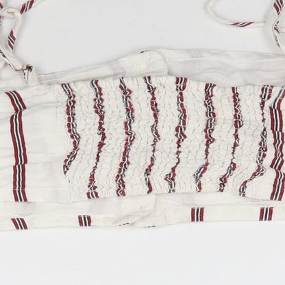 Womens UK Size 12 River Island White Camisole Blouse