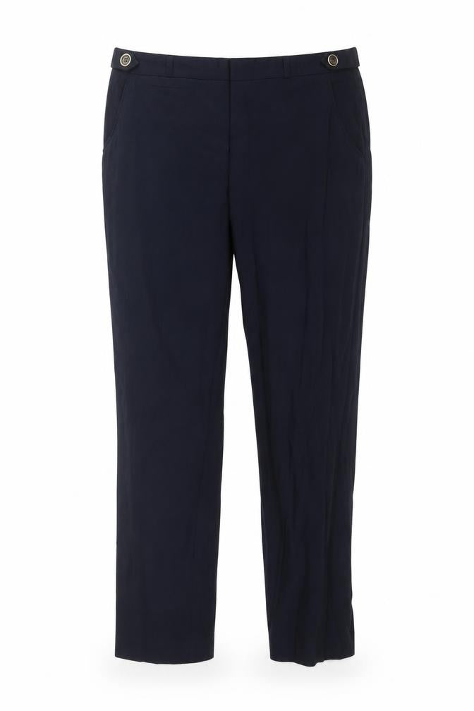 Womens UK Size 10 River Island Regular Fit  Blue Trousers