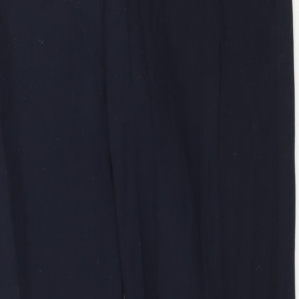 Womens UK Size 10 River Island Regular Fit  Blue Trousers