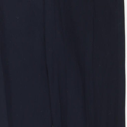 Womens UK Size 10 River Island Regular Fit  Blue Trousers