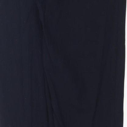 Womens UK Size 10 River Island Regular Fit  Blue Trousers