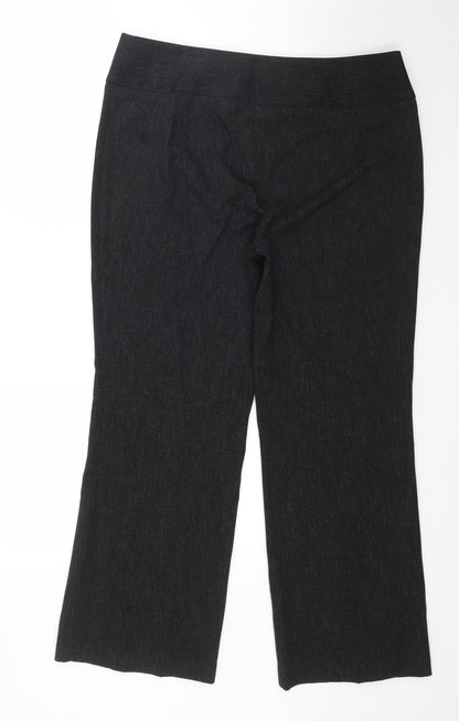 Womens UK Size 16 Marks and Spencer Regular Fit  Grey Trousers