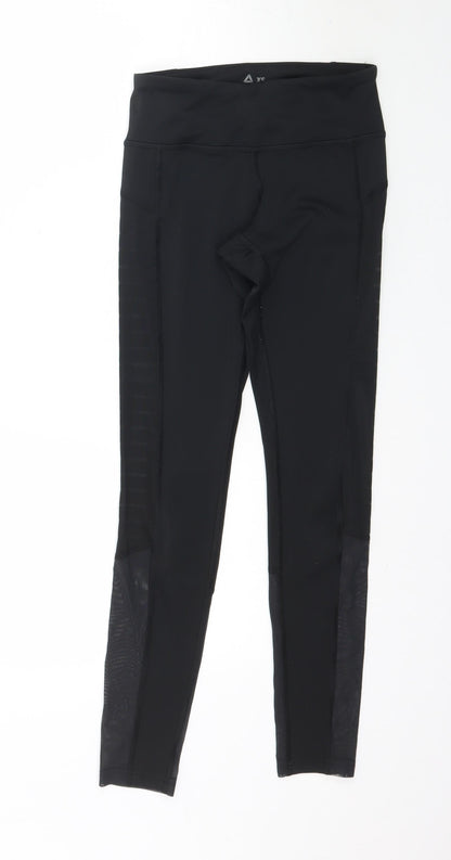 Reebok Womens Black    Leggings Size XS L28 in - Sports