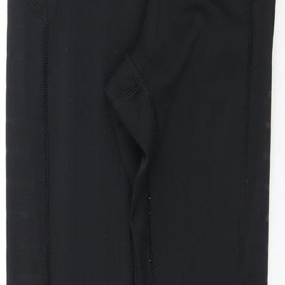 Reebok Womens Black    Leggings Size XS L28 in - Sports