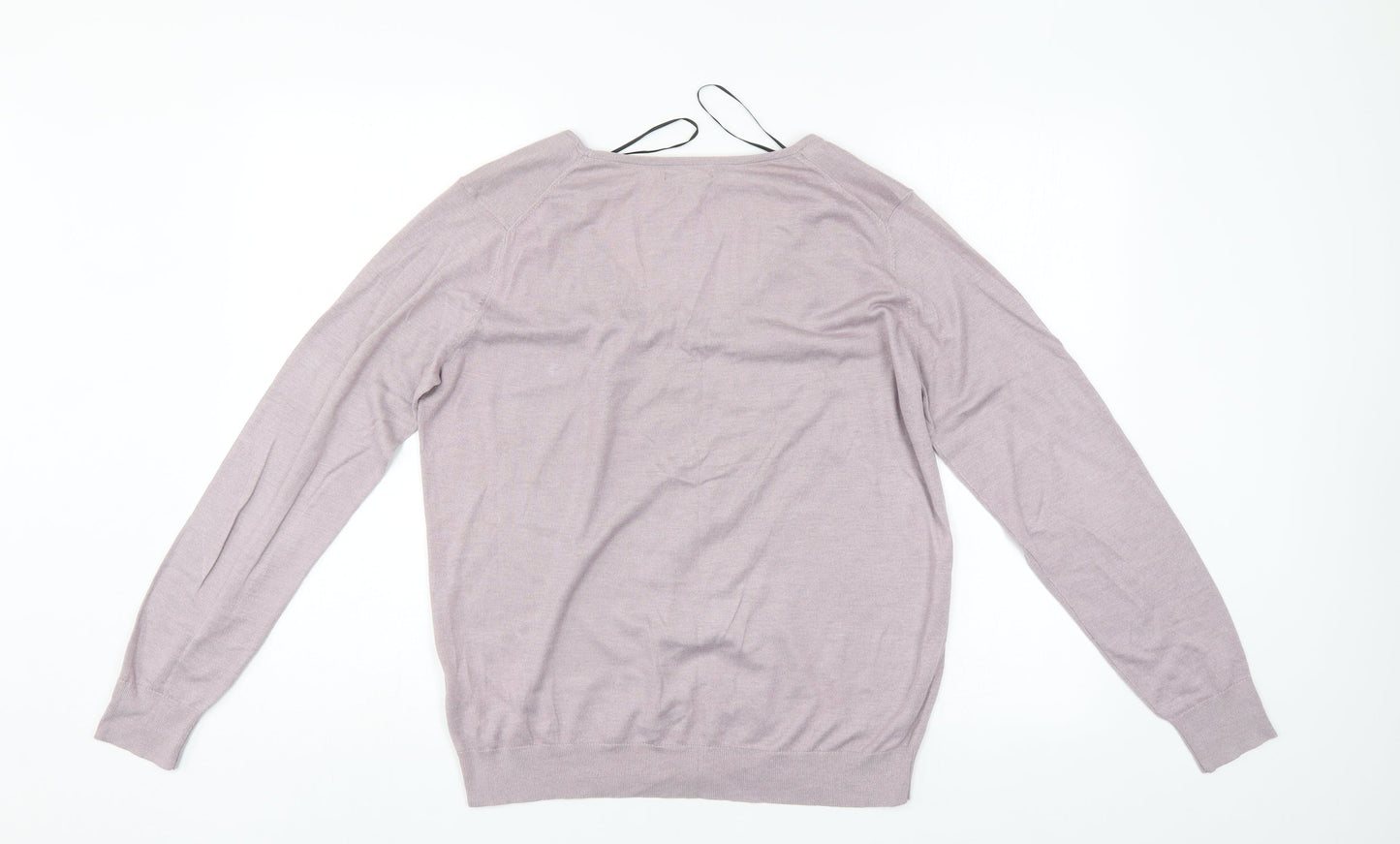 Womens UK Size L H&M Pink Pullover Jumper