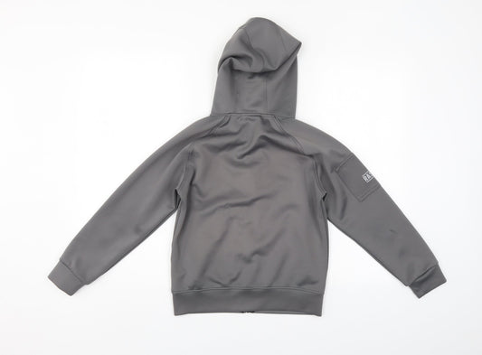 Rascal Boys Grey   Full Zip Hoodie