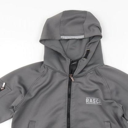 Rascal Boys Grey   Full Zip Hoodie