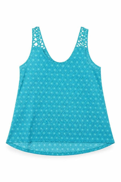 Womens UK Size M H&M Blue Basic Blouse