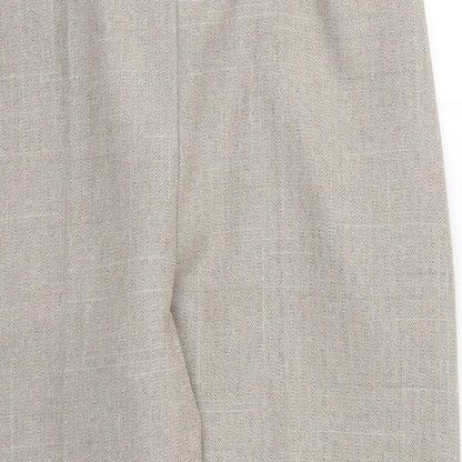 Autonomy Womens Beige   Trousers  Size 14 L24.5 in