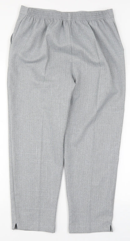 Autonomy Womens Grey   Trousers  Size 14 L24 in