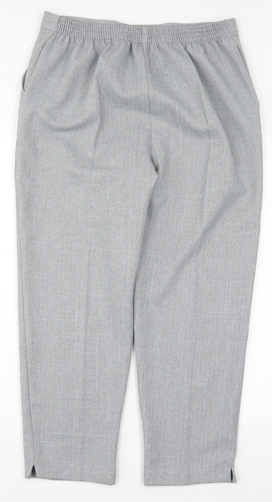 Autonomy Womens Grey   Trousers  Size 14 L24 in