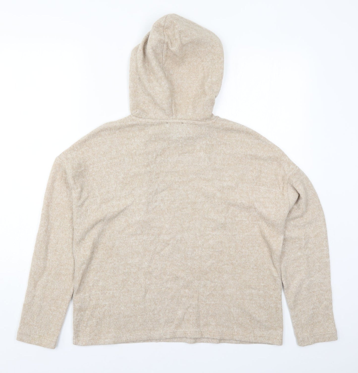 New Look Womens Beige   Pullover Hoodie Size S